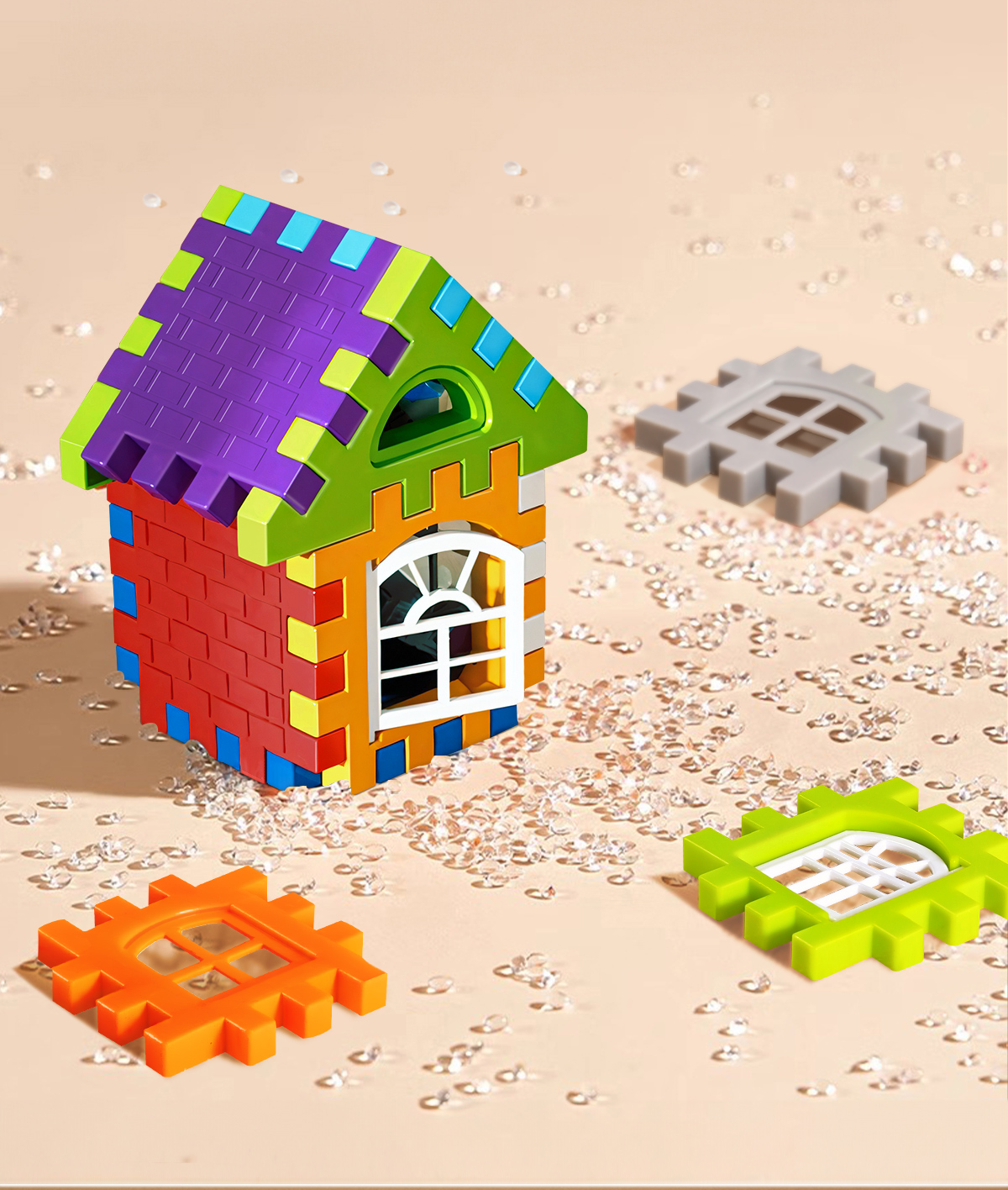 儿童积木玩具益智拼装3到6岁1男孩女孩子8一12智力拼图大颗粒男童(图7)