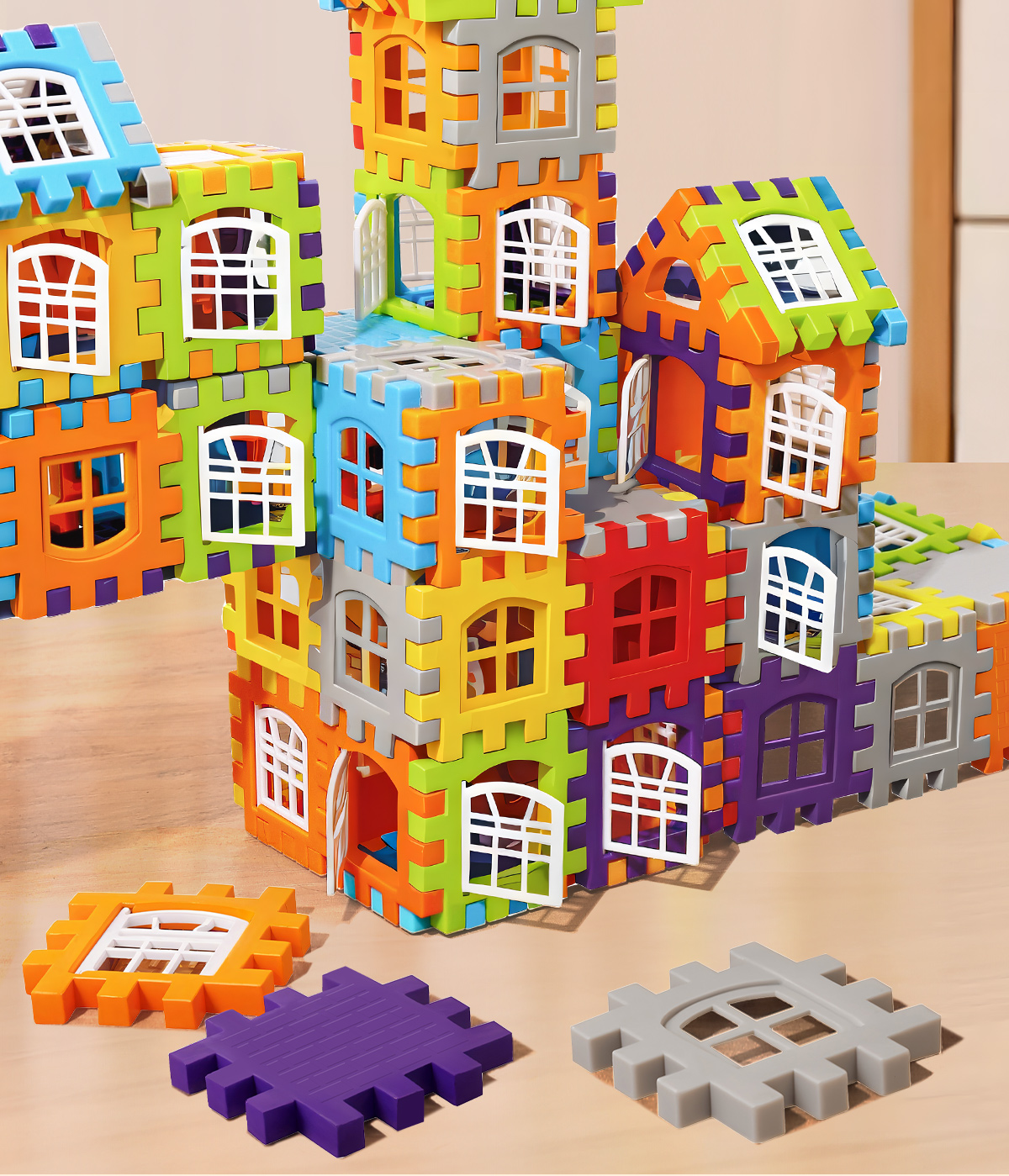 儿童积木玩具益智拼装3到6岁1男孩女孩子8一12智力拼图大颗粒男童(图13)