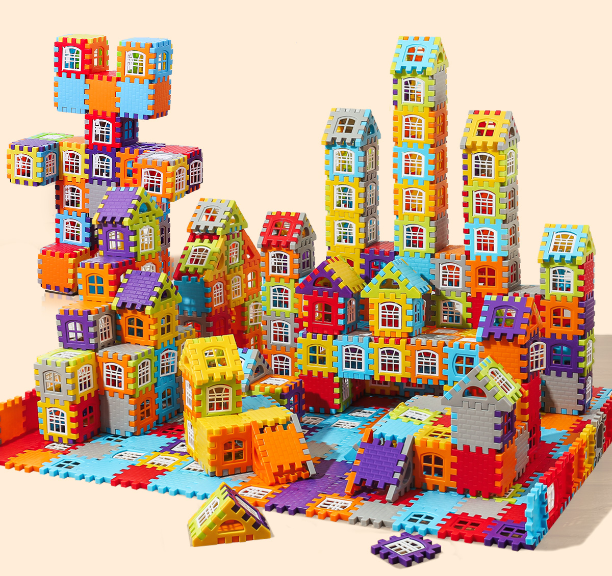 儿童积木玩具益智拼装3到6岁1男孩女孩子8一12智力拼图大颗粒男童(图19)