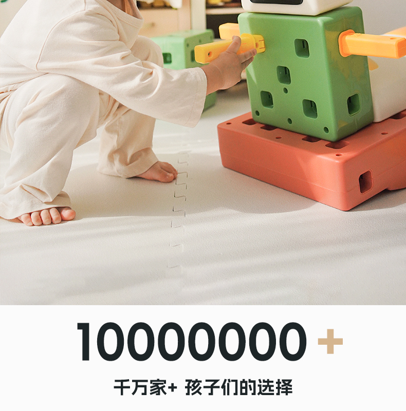 巧乐熊积木车玩具男孩女孩六一生日礼物1一6岁儿童益智大颗粒积木(图2)