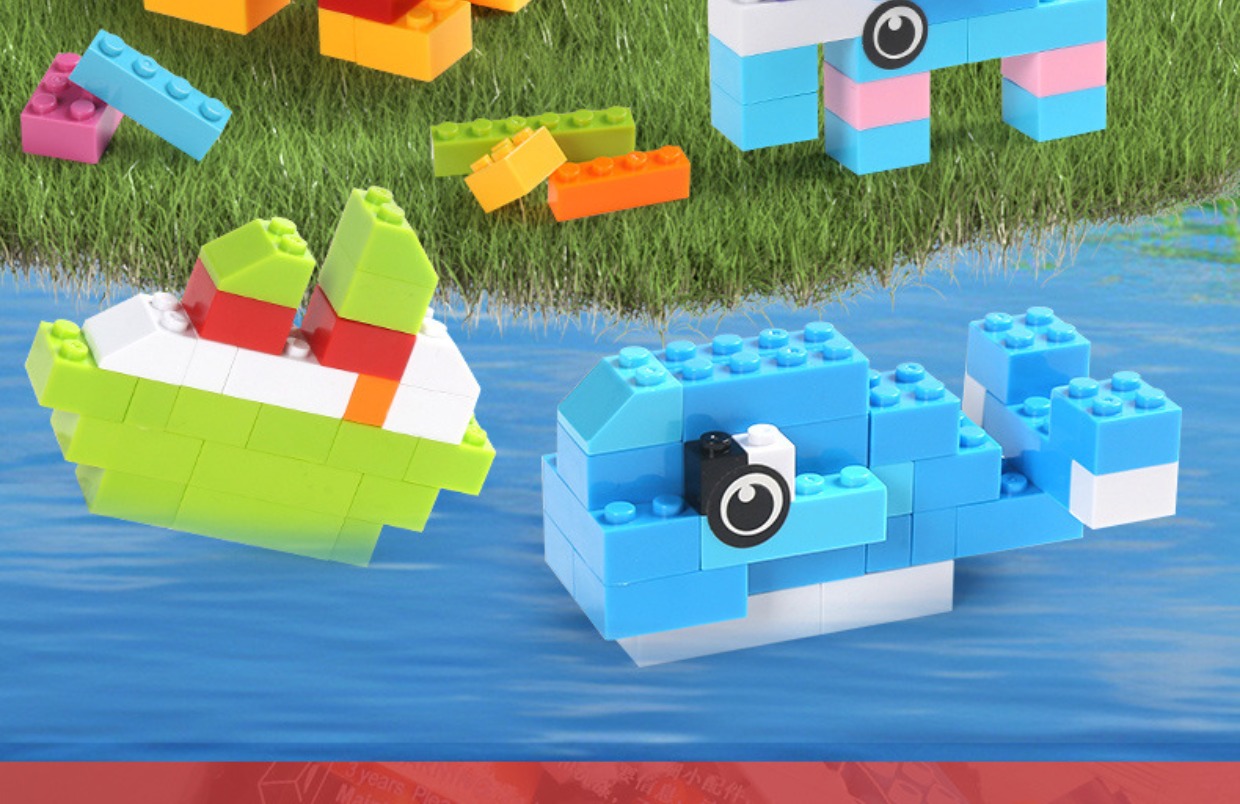 兼容新款小积木小颗粒拼装散装益智玩具儿童男DIY拼图6到12基础件(图3)