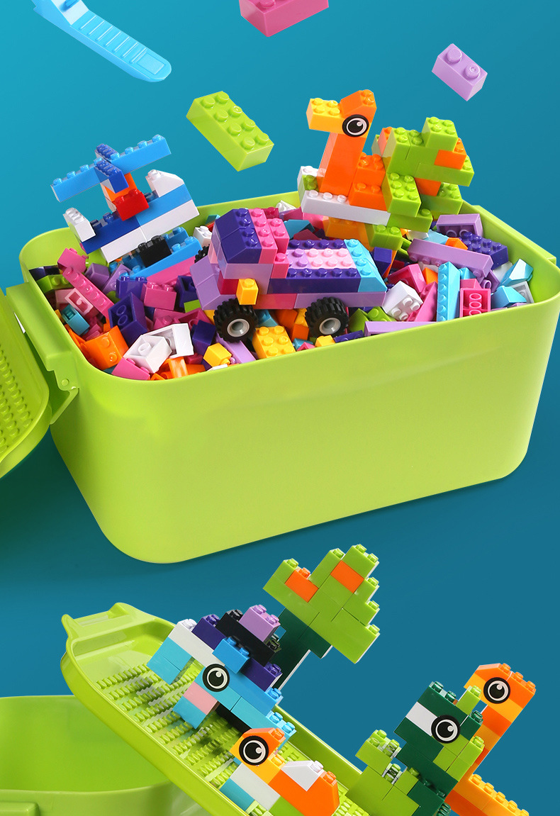 兼容新款小积木小颗粒拼装散装益智玩具儿童男DIY拼图6到12基础件(图19)