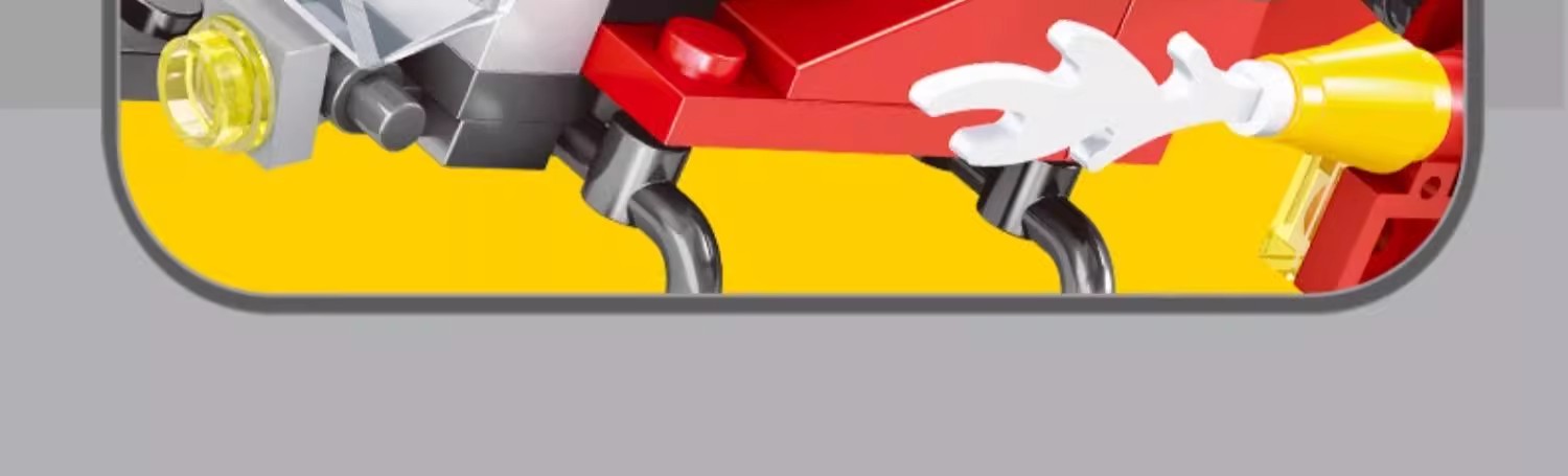 乐2025高积木男孩子益智拼装军事消防警察局10岁儿童汽车系列玩具(图19)