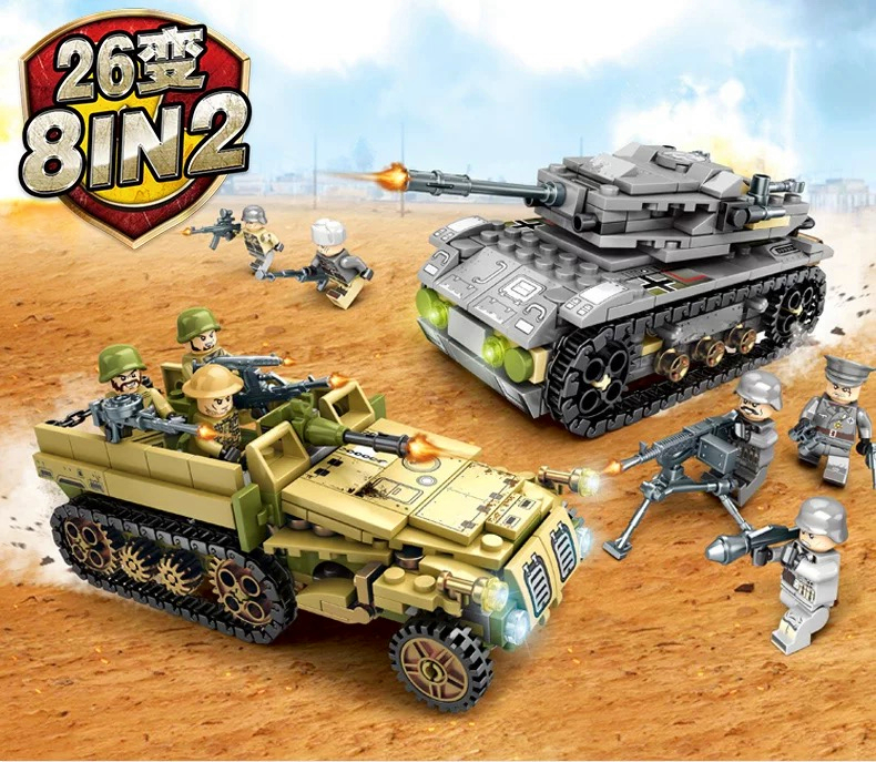 乐2025高积木男孩子益智拼装军事消防警察局10岁儿童汽车系列玩具(图28)