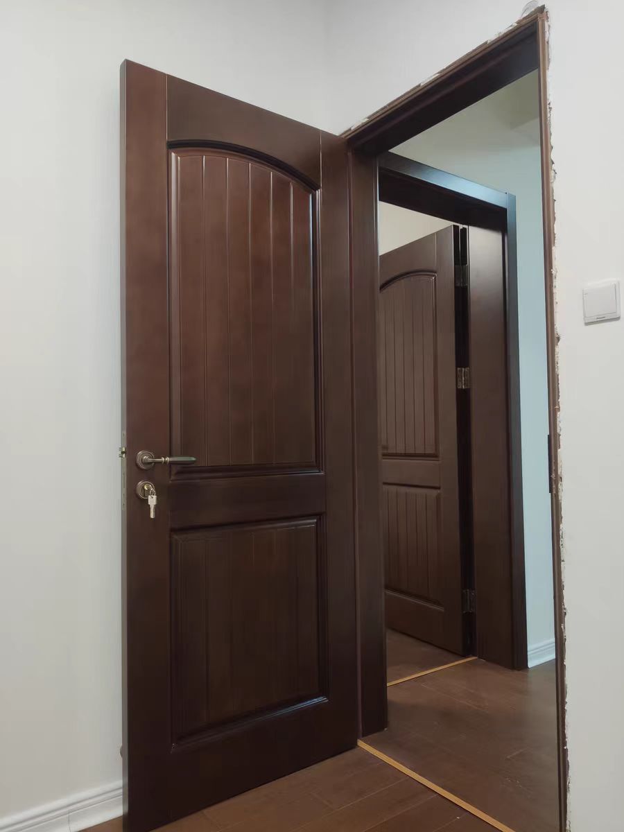 实木门今户门全实木大门室内门酒店民宿防盗门卧室门入户门可定制(图4)