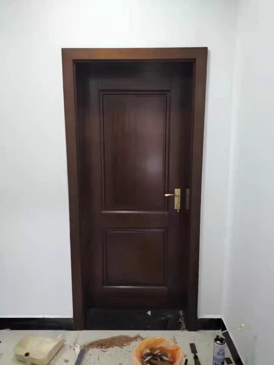 实木门今户门全实木大门室内门酒店民宿防盗门卧室门入户门可定制(图5)