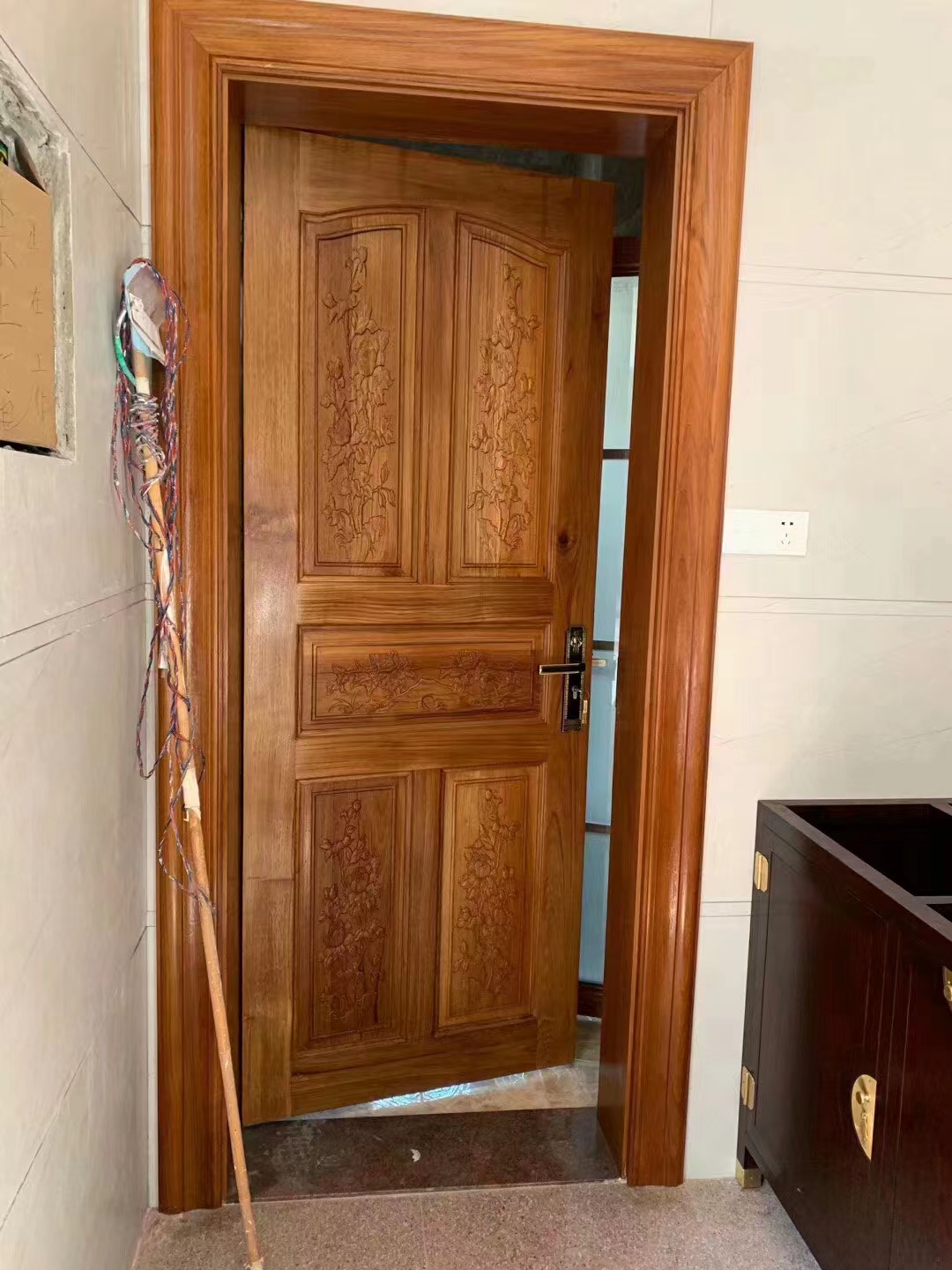 实木门今户门全实木大门室内门酒店民宿防盗门卧室门入户门可定制(图9)