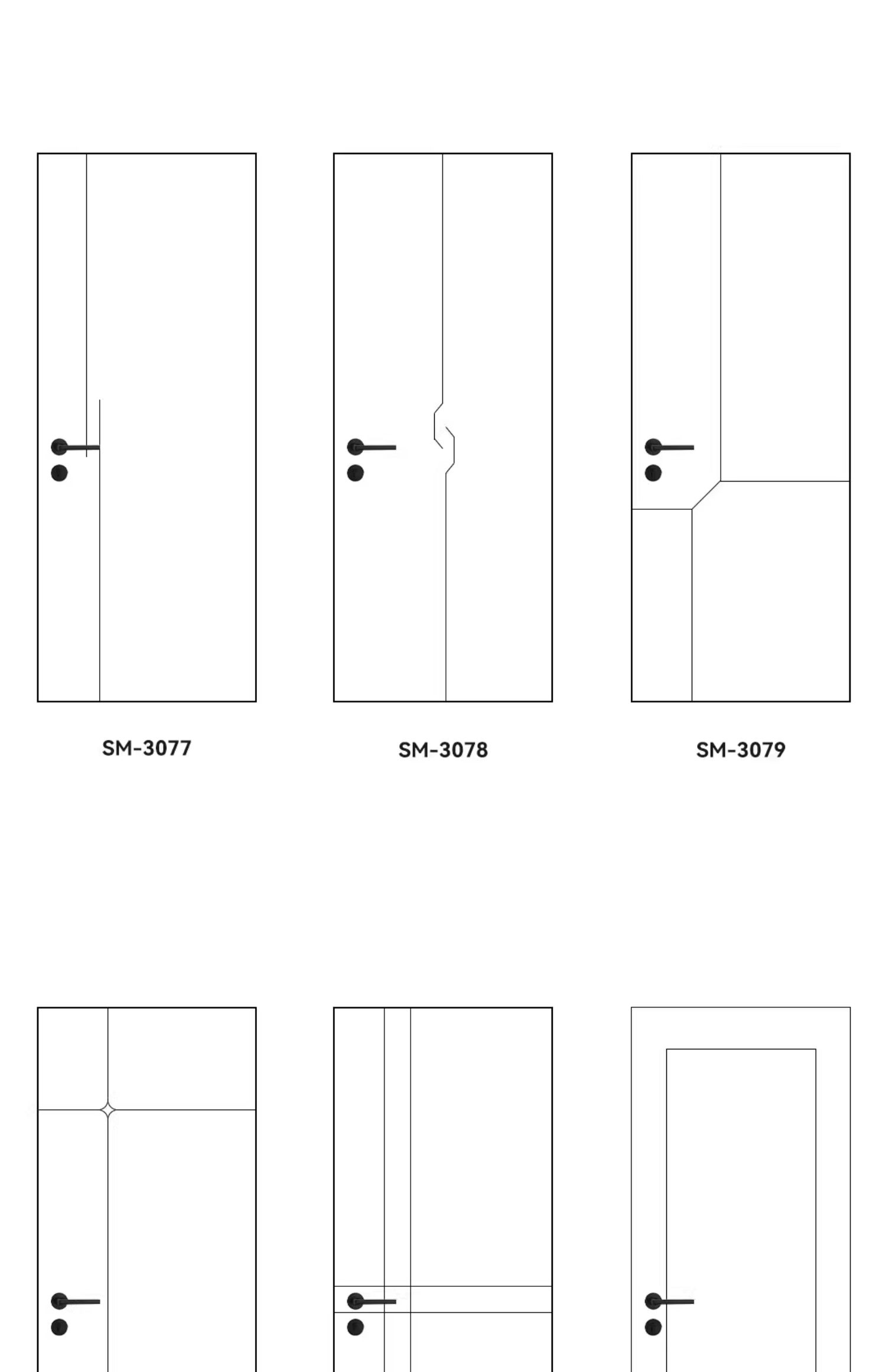 卧室门免漆实木复合套装门碳晶室内门隔音家用实木门隐形房间门(图13)