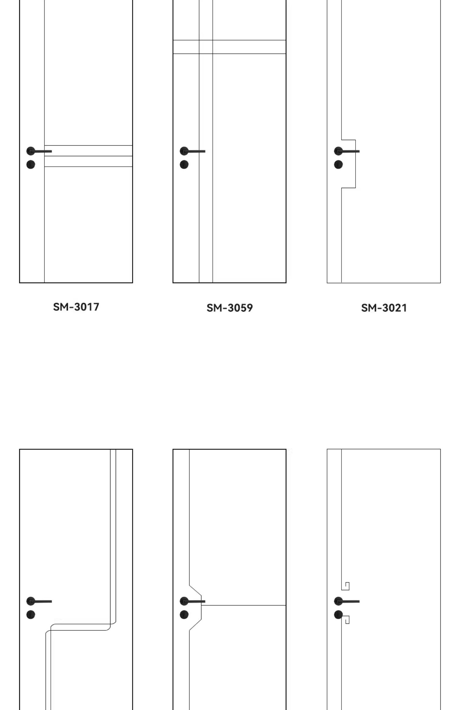卧室门免漆实木复合套装门碳晶室内门隔音家用实木门隐形房间门(图15)