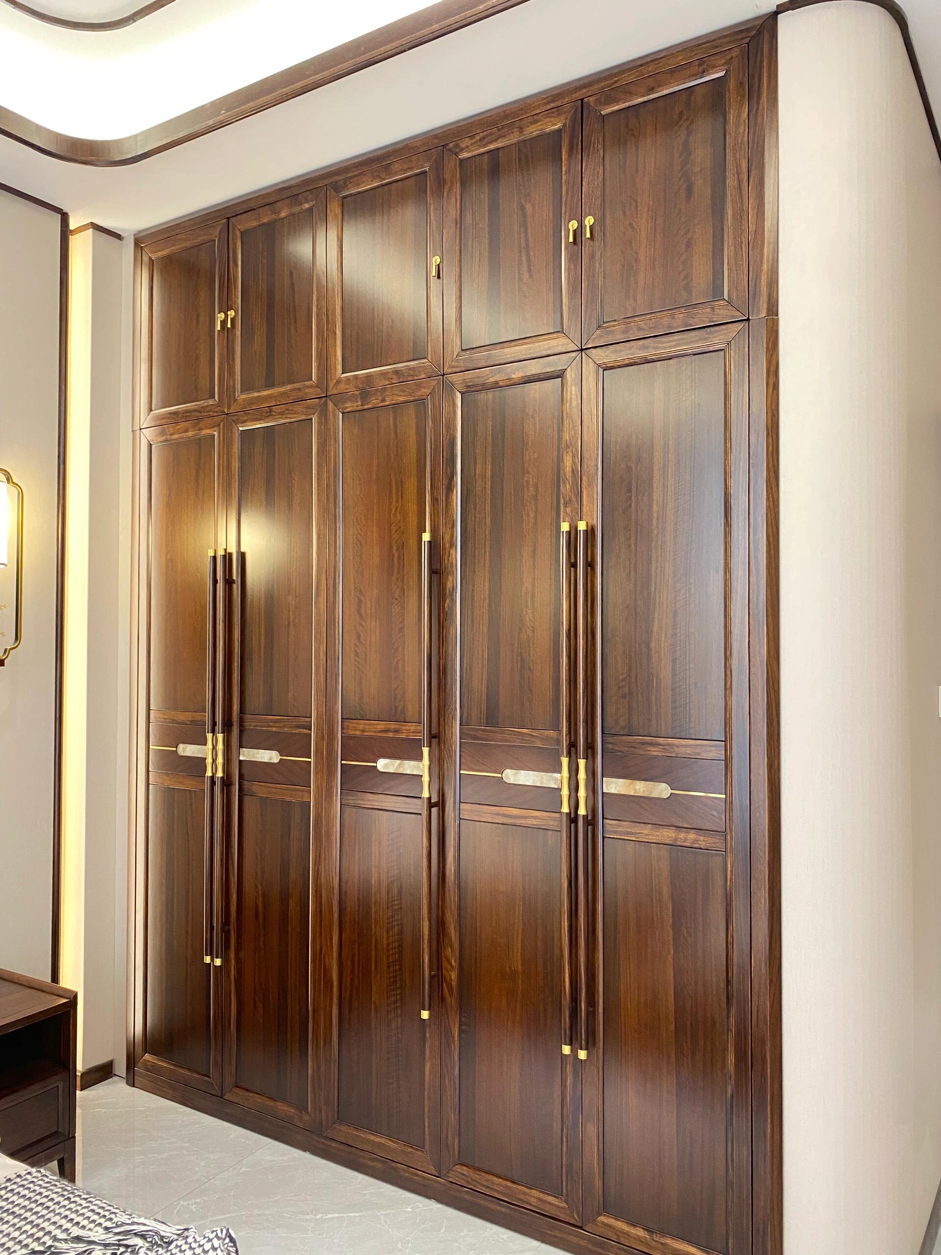 实木门卧室门橡木烤漆门房间门全实木门别墅套装门室内门房门定制(图3)