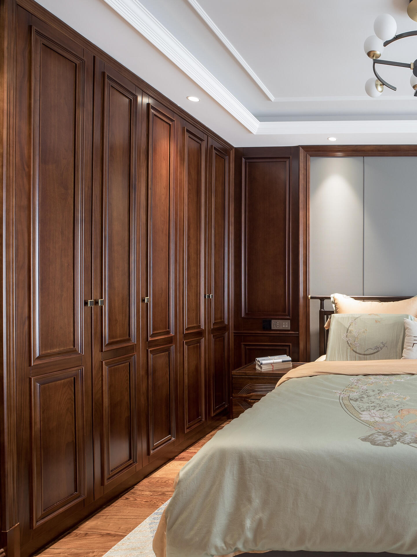 实木门卧室门橡木烤漆门房间门全实木门别墅套装门室内门房门定制(图7)