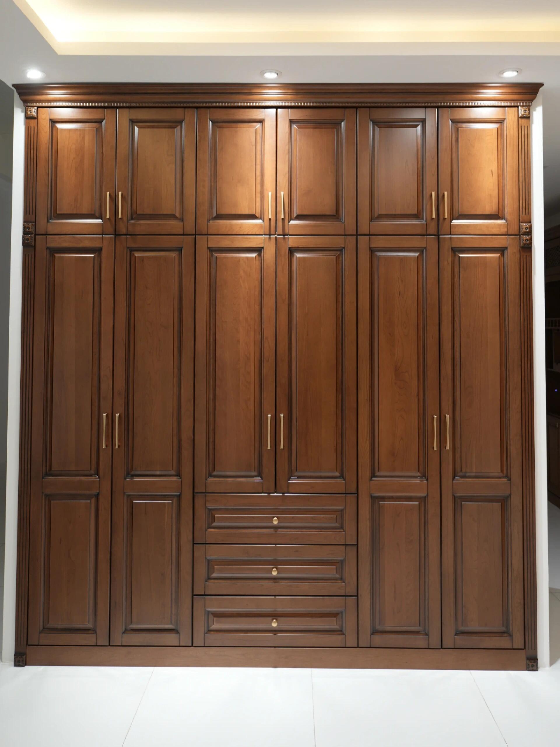 实木门卧室门橡木烤漆门房间门全实木门别墅套装门室内门房门定制(图19)