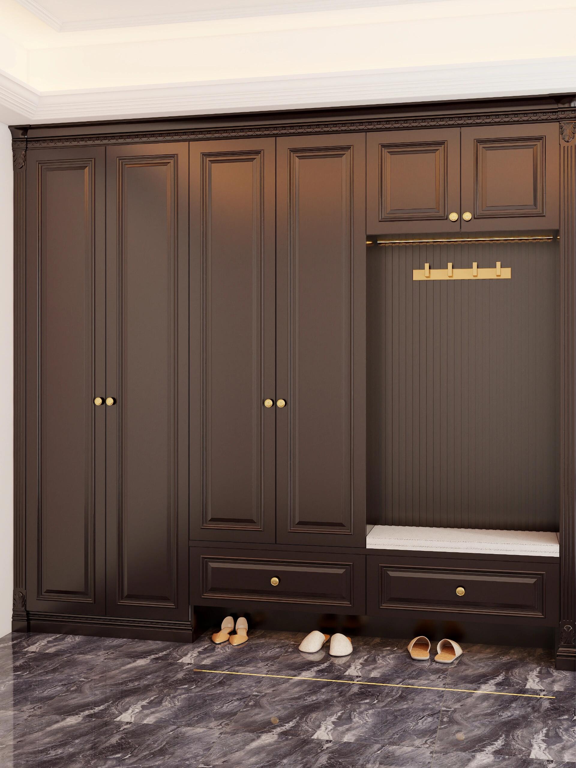 实木门卧室门橡木烤漆门房间门全实木门别墅套装门室内门房门定制(图20)