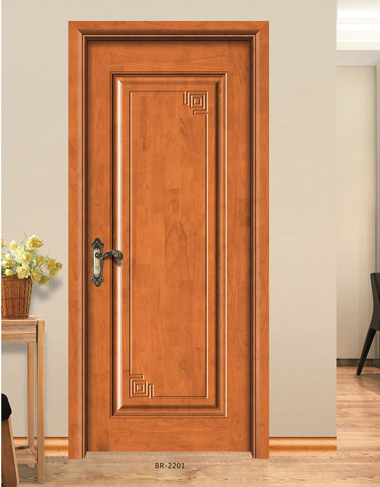 房间实木门烤漆入户门卧室门豪华雕花泰国进口橡木进户门室内门(图30)