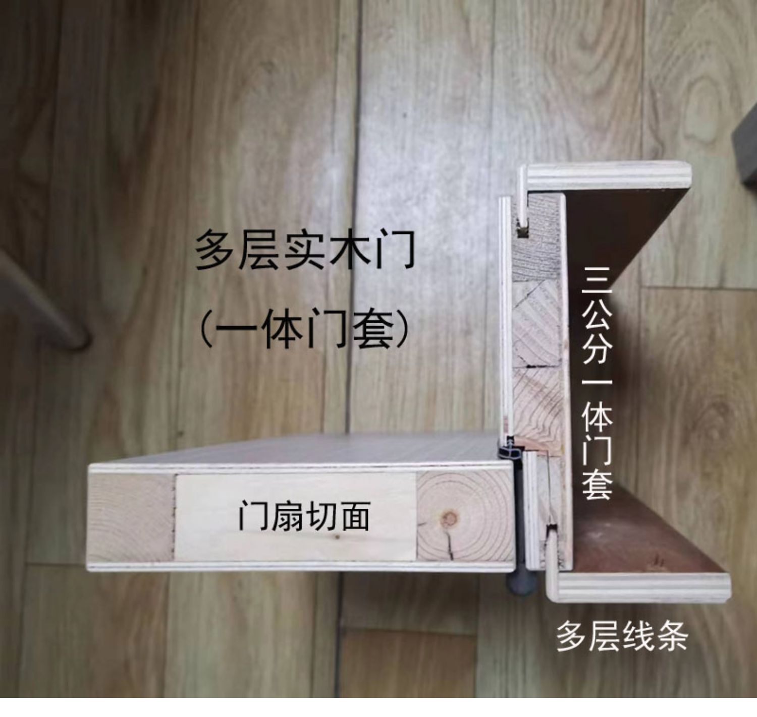 平板门卧室门套装门无漆轻奢木门室内门实木复合门静音门生态门(图12)