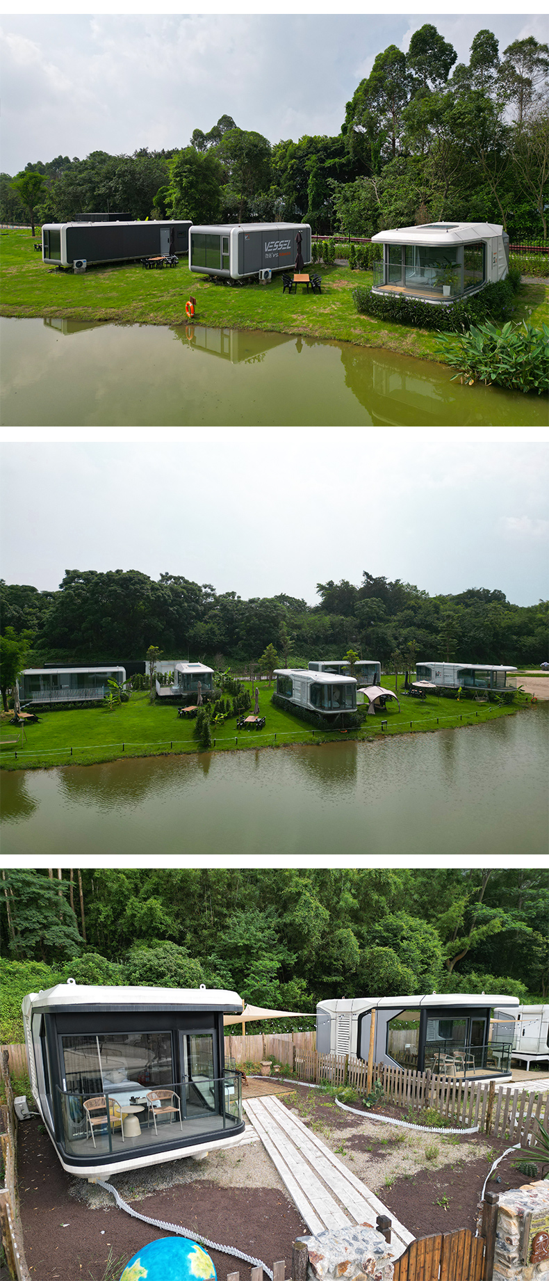 移动太空舱民宿网红苹果舱户外房屋景区别墅阳光房休闲度假酒店(图7)