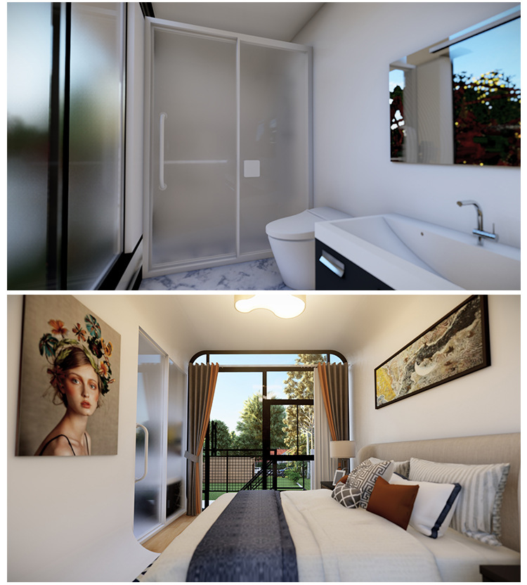 太空舱移动房屋集装箱户外驿站办公室景区民宿住人冬季活动阳光房(图11)