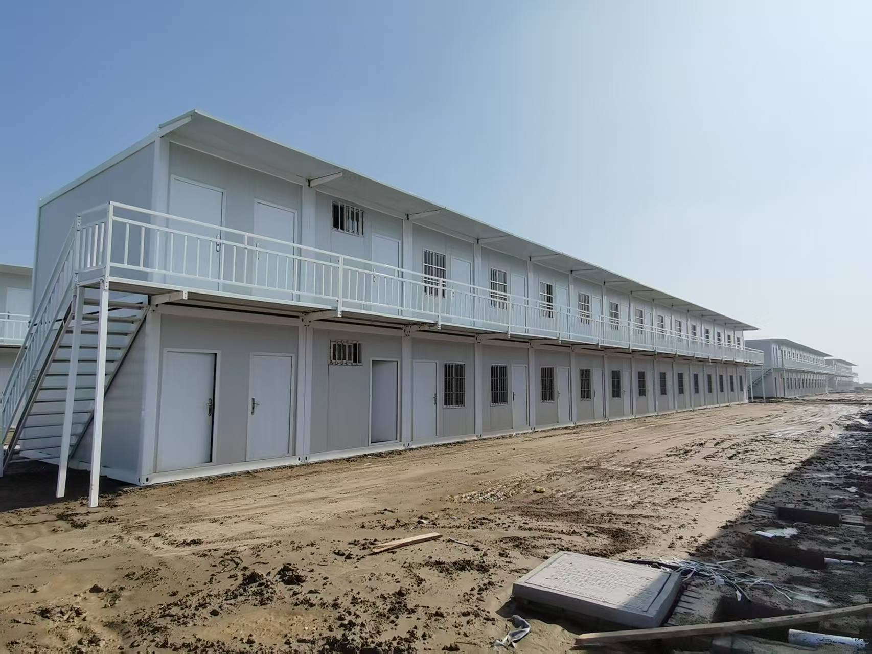 集装箱移动房屋工地办公室定制集成临时简易组装可拆卸活动板(图5)