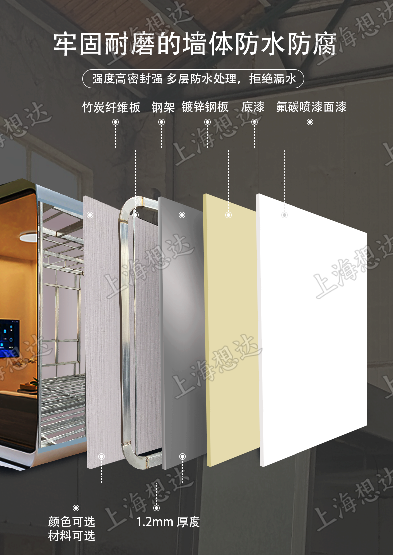 2024新款移动阳光房民宿苹果舱设计景区集装箱房户外休息室棋牌室(图12)