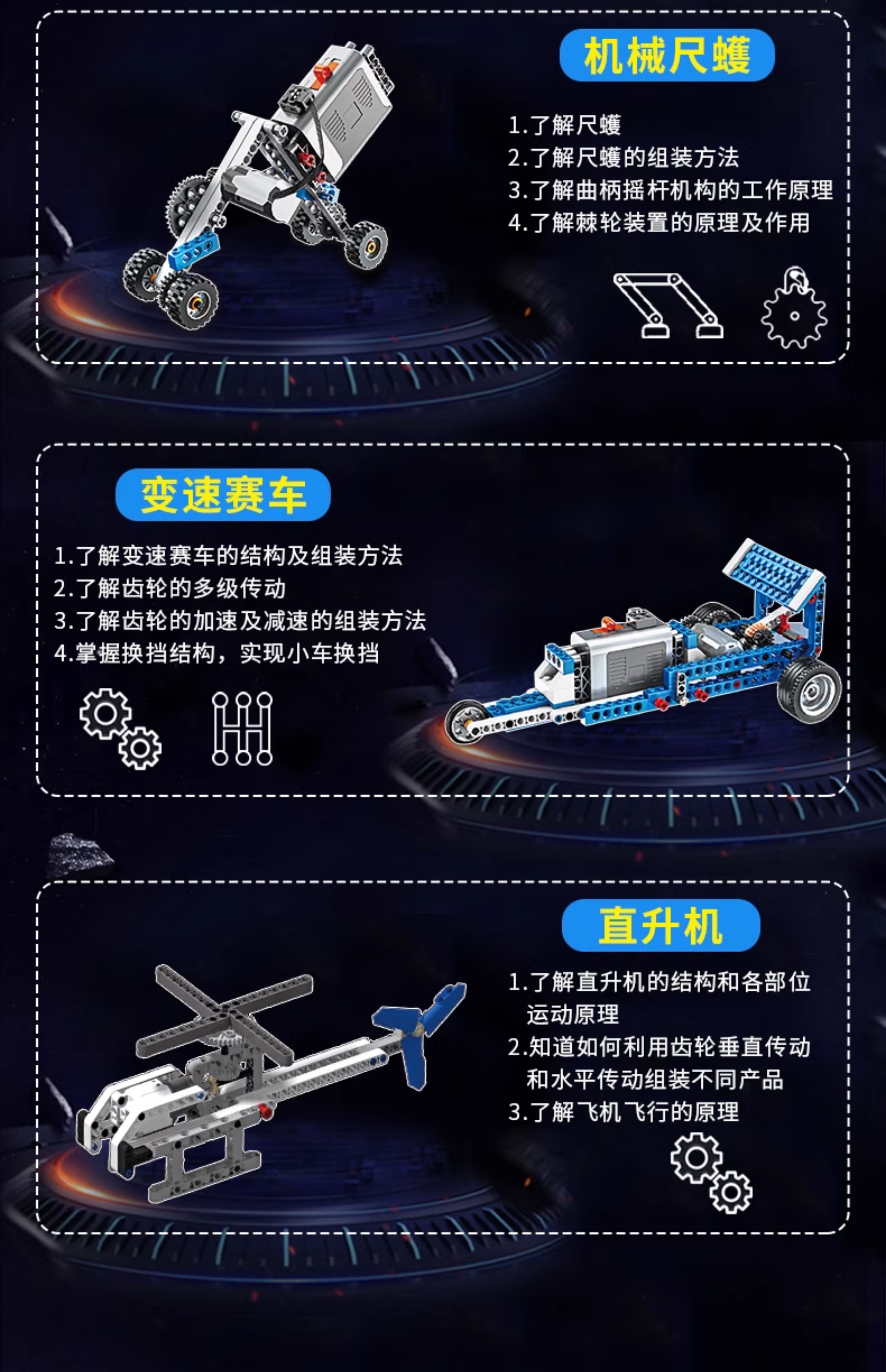 科学小实验套装小学生编程积木手工科技制作发明儿童益智拼装玩具(图9)