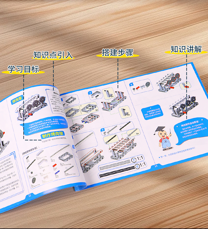 科学小实验套装小学生编程积木手工科技制作发明儿童益智拼装玩具(图16)