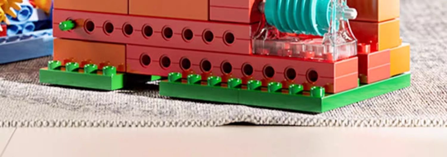 编程积木大颗粒机械齿轮电动科教遥控儿童玩具拼装益智礼物3-6岁(图23)