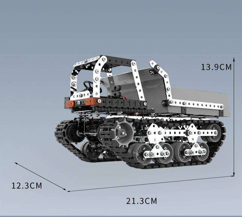 成年高难度积木拼装玩具益智10岁以上大人精密机械智力3d金属模型(图15)