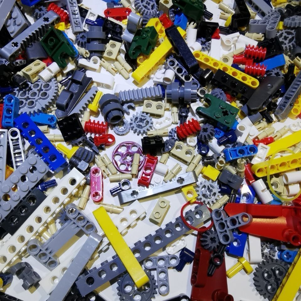 OTHER散装齿轮科技积木散件小颗粒机械配件拼插玩具适用于乐高(图4)