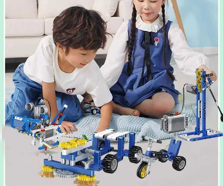 机械科技零件兼容通用齿轮积木散装小颗粒称斤编程配件智能玩具车(图6)