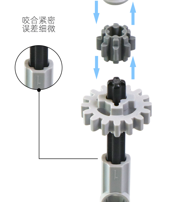 2025儿童益智乐兼容高发动电机引擎积木难度拼变速箱模型学霸玩具(图13)