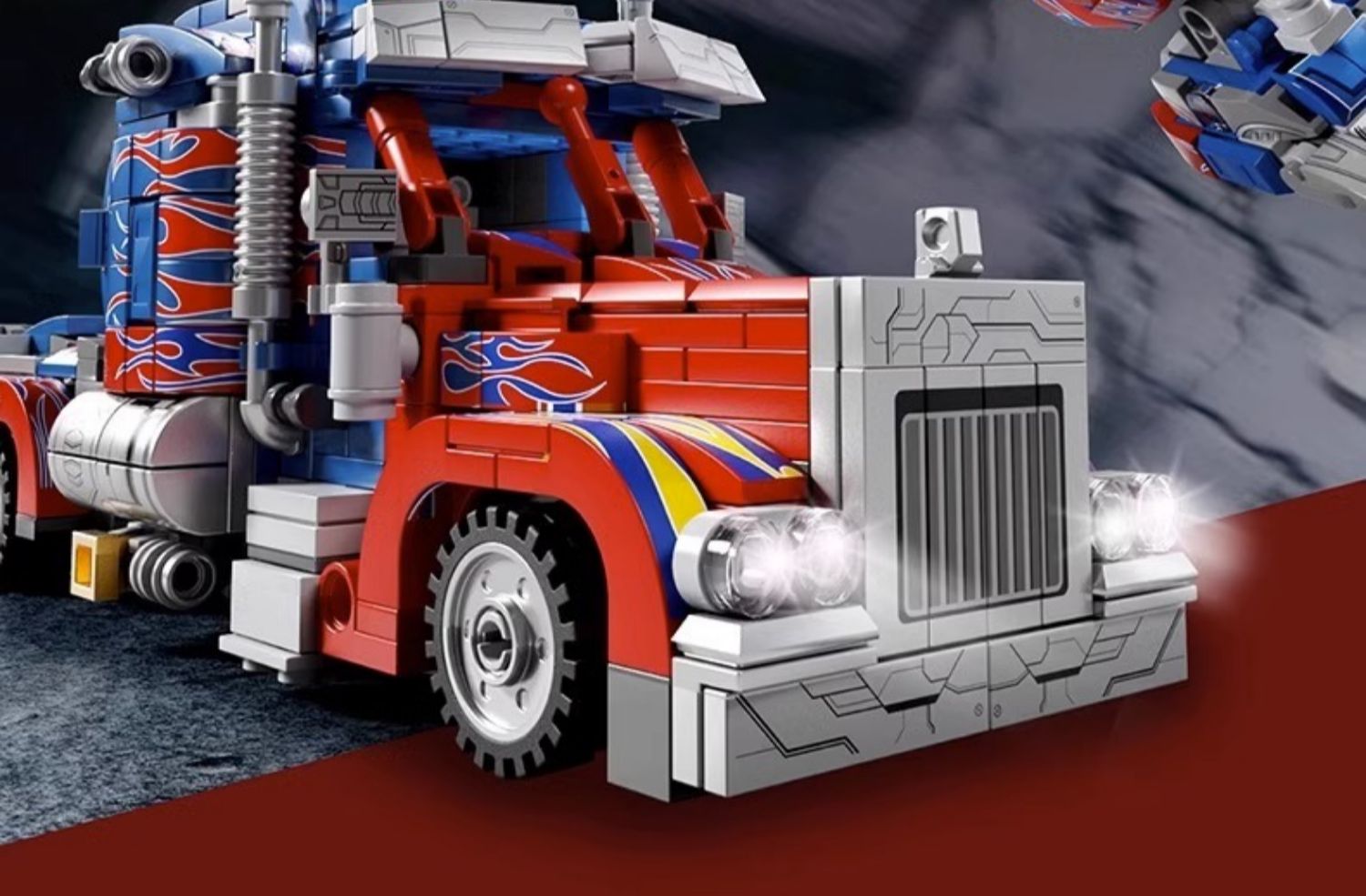 2025新款变形机甲积木擎天男孩子益智拼装柱金刚黄蜂玩具儿童礼物(图8)