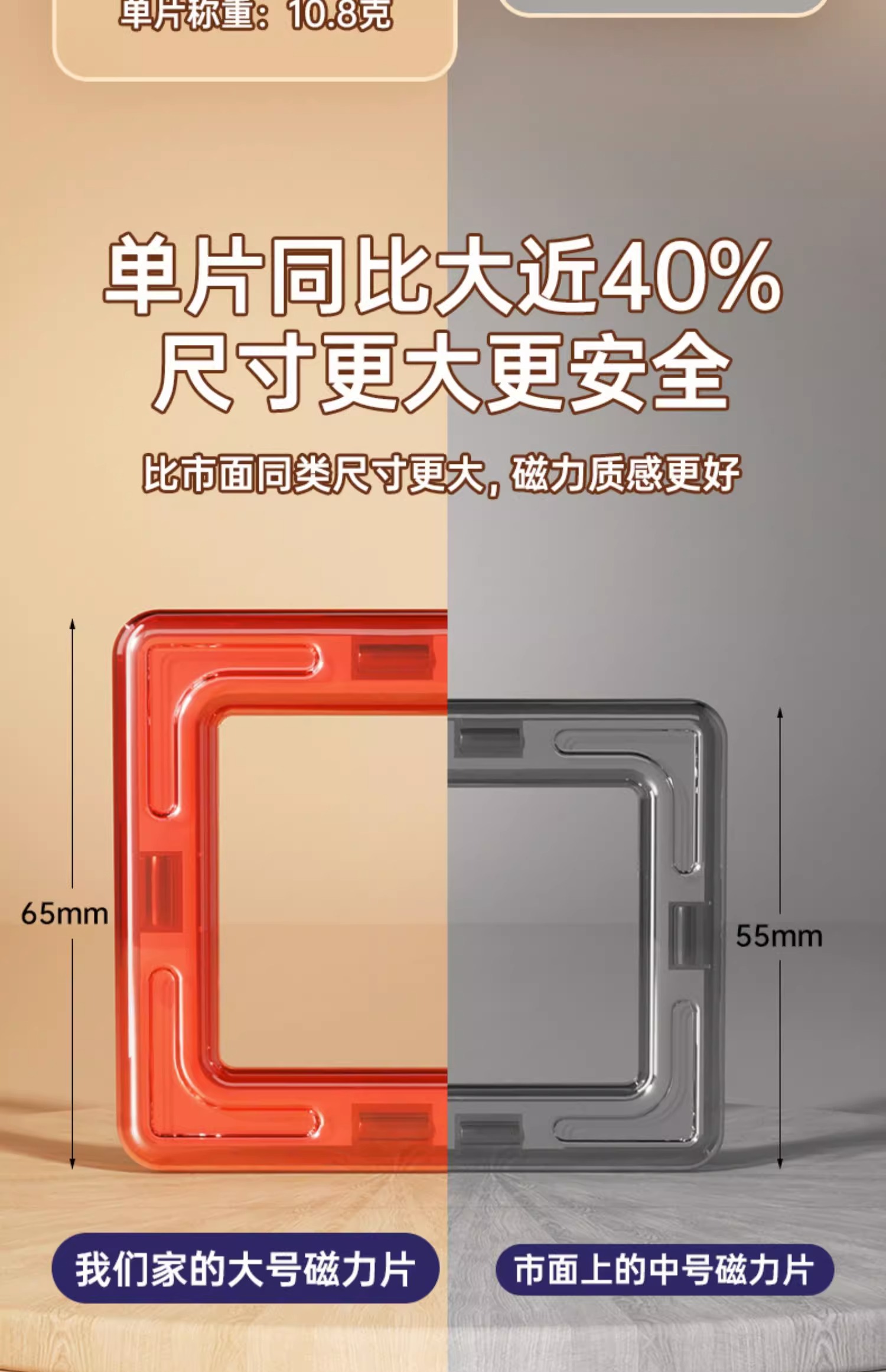 磁力片儿童益智积木磁铁吸铁石贴拼图男孩女孩子益智拼装磁性玩具(图13)