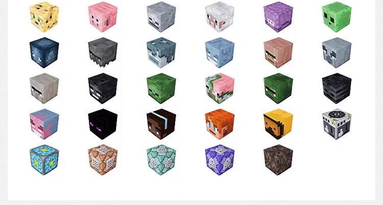 2024新款我的世界磁力方块磁铁积木迷你磁吸玩具益智拼装儿童全套(图19)