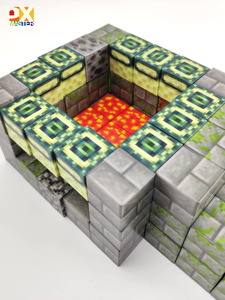 我的磁力方块磁铁磁吸铁石男孩世界积木儿童礼物益智迷你拼装玩具(图9)