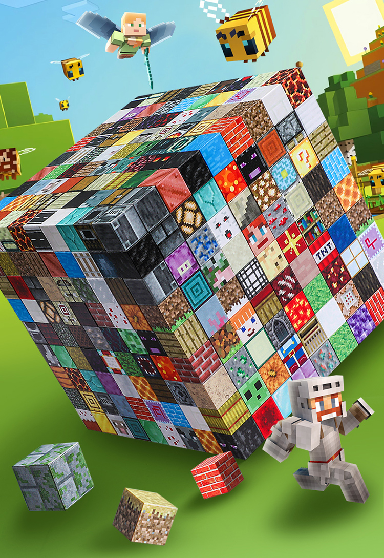 我的世界磁力方块积木磁吸铁石磁铁拼图拼装儿童男孩玩具生日礼物(图3)