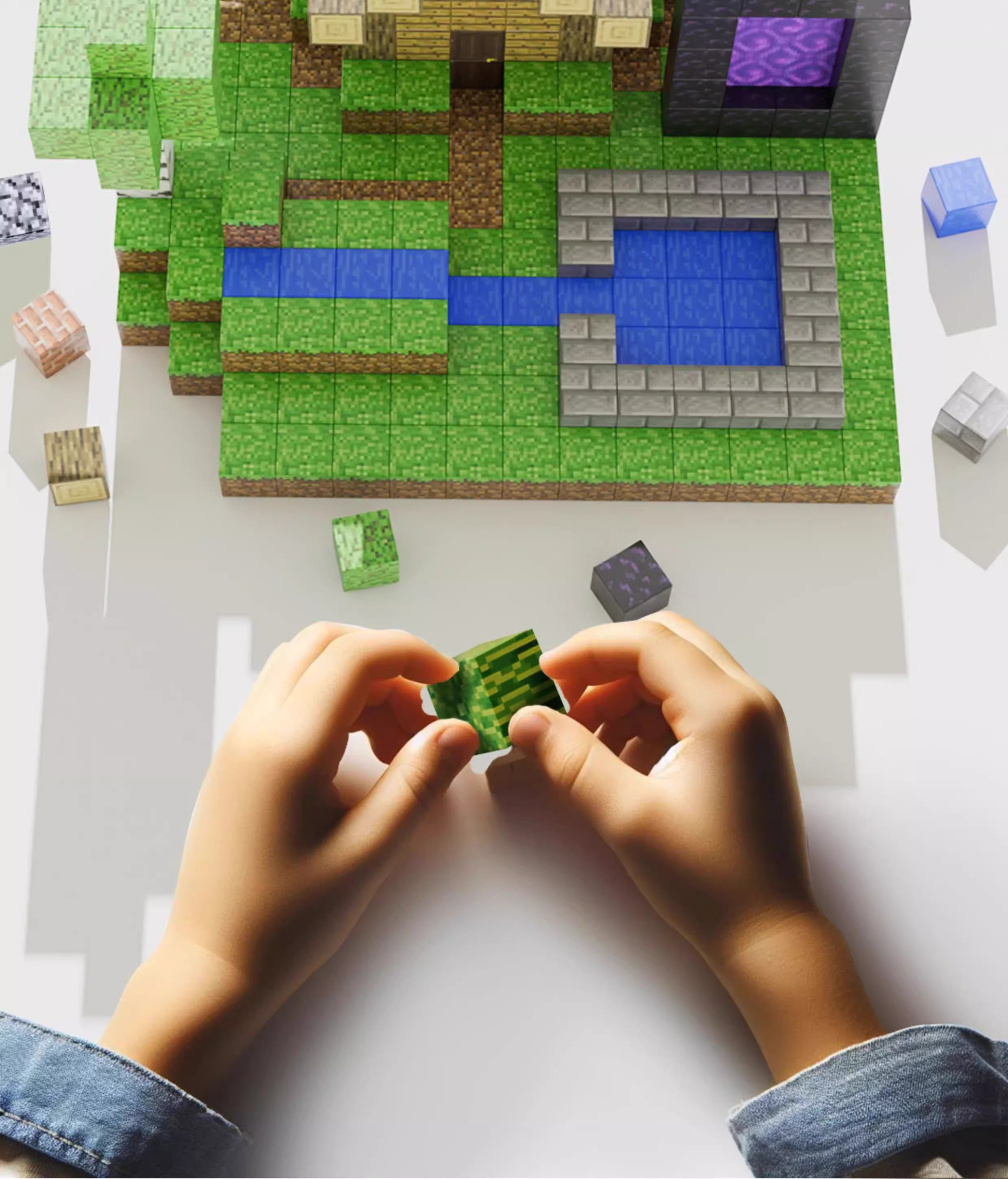 我的世界磁力方块儿磁铁积木全套磁吸磁性片益智拼装儿童玩具男孩(图16)