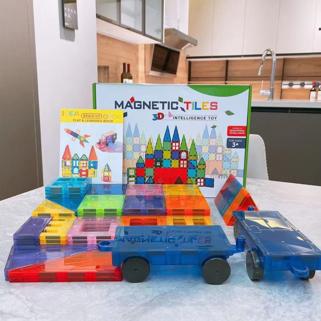 科贝熊】强磁大号磁力片儿童益智玩具磁力生日礼物磁力贴积木拼装(图6)