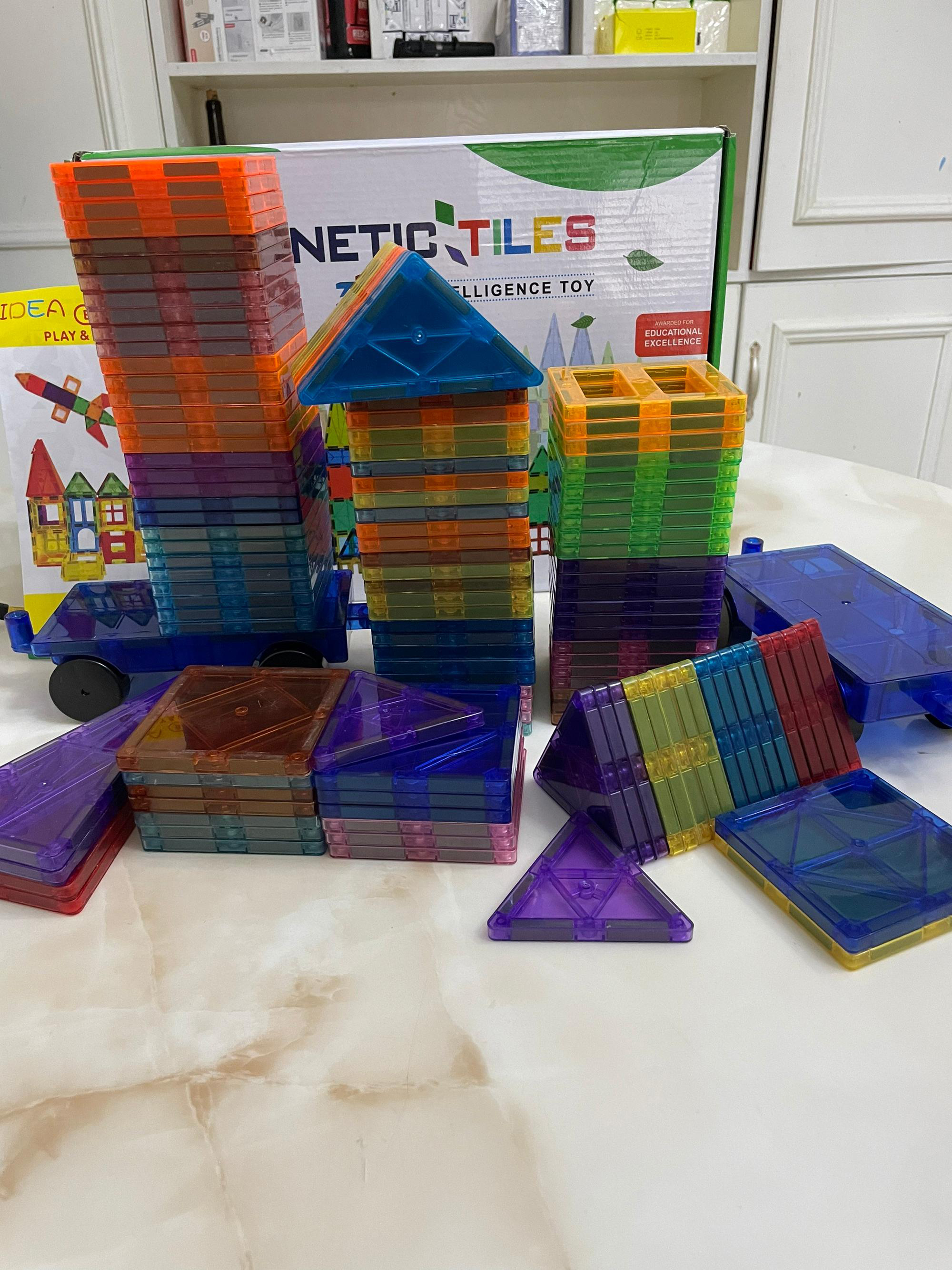 科贝熊】强磁大号磁力片儿童益智玩具磁力生日礼物磁力贴积木拼装(图12)