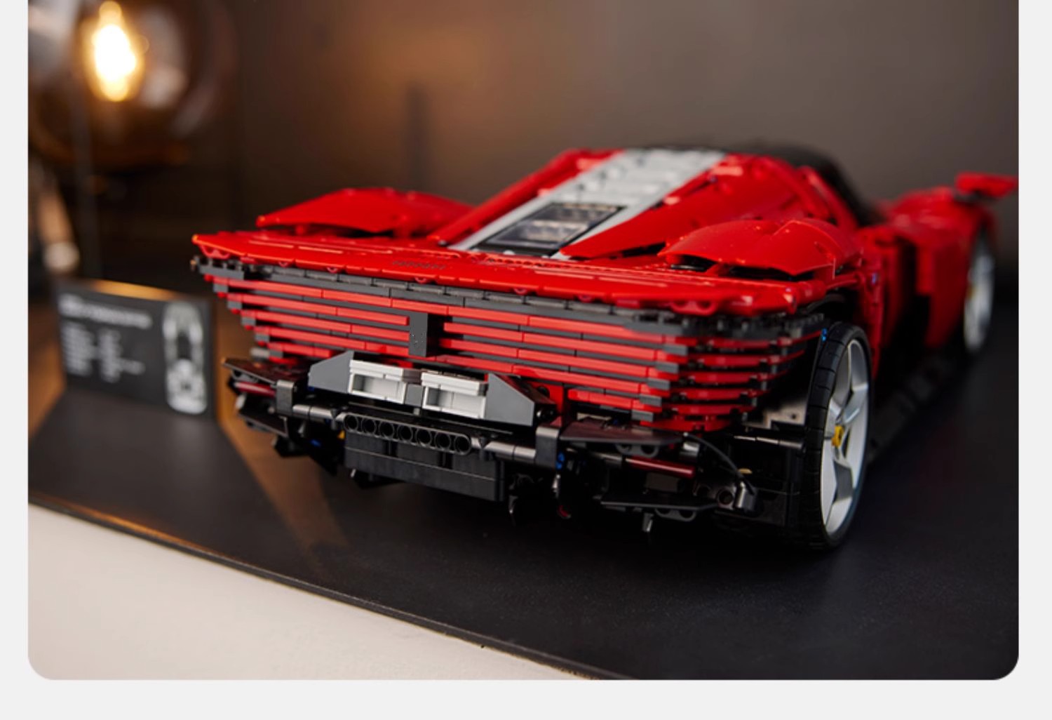 积木法1拉力SP3跑车高难度拼装巨大型模型遥控赛车男孩玩具礼物(图10)