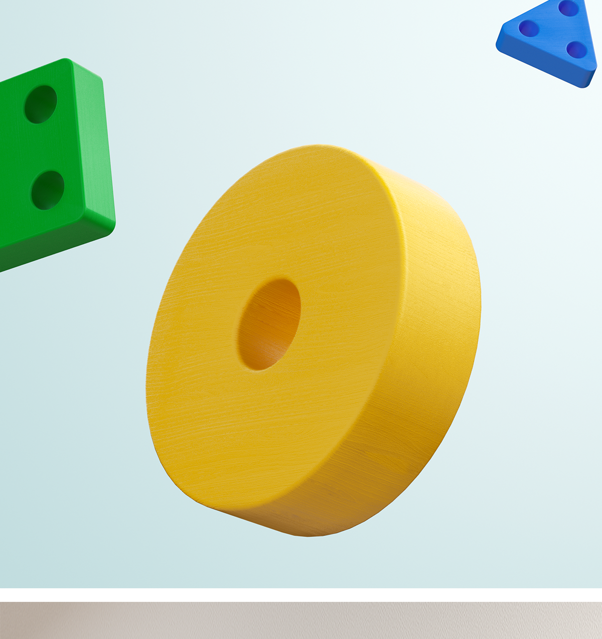 蒙氏几何形状套柱配对积木玩具儿童早教益智拼装男女孩宝宝1-3岁6(图6)