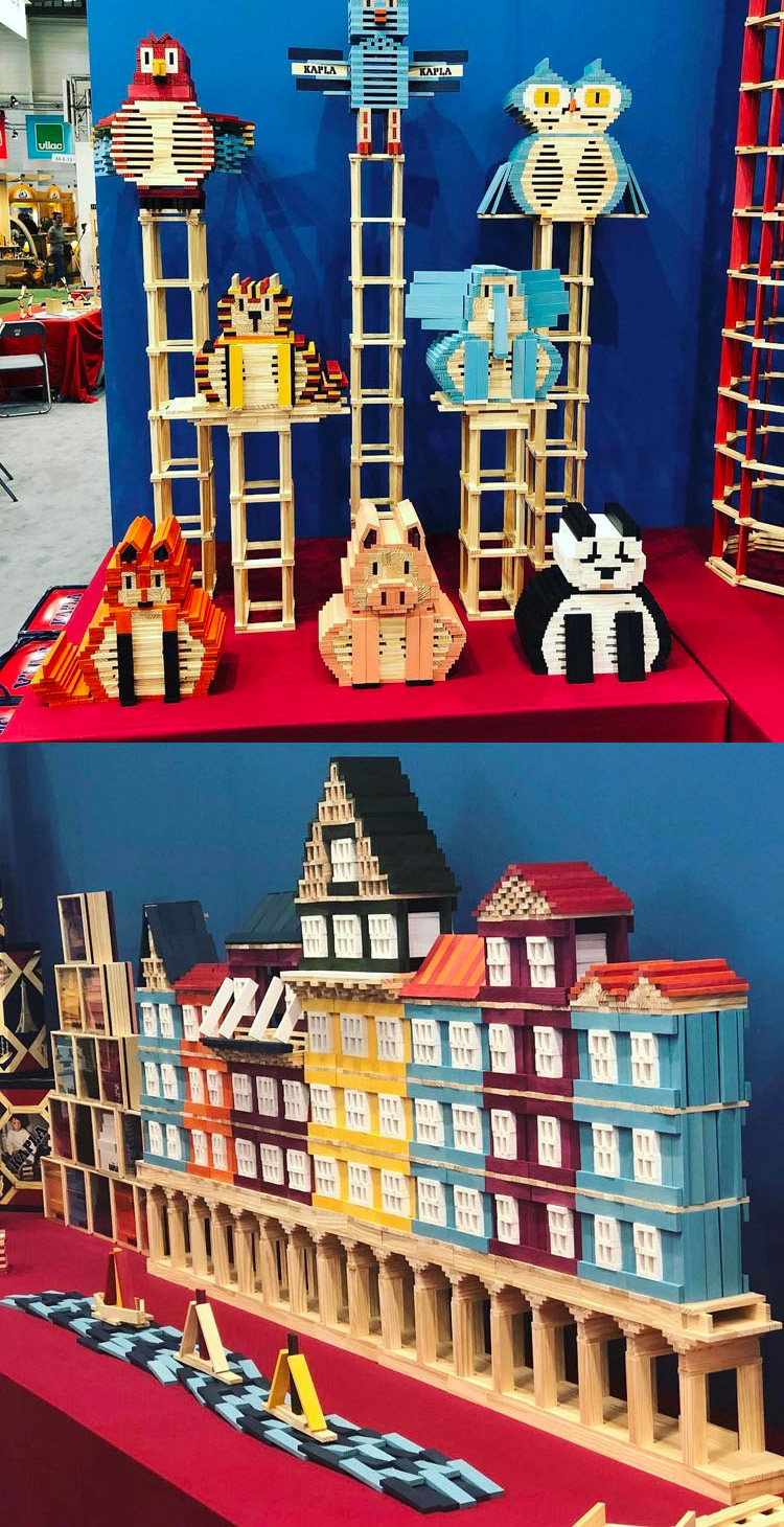 法国kapla积木拼搭启蒙儿童益智玩具建构片空间大师思维训练教具(图6)