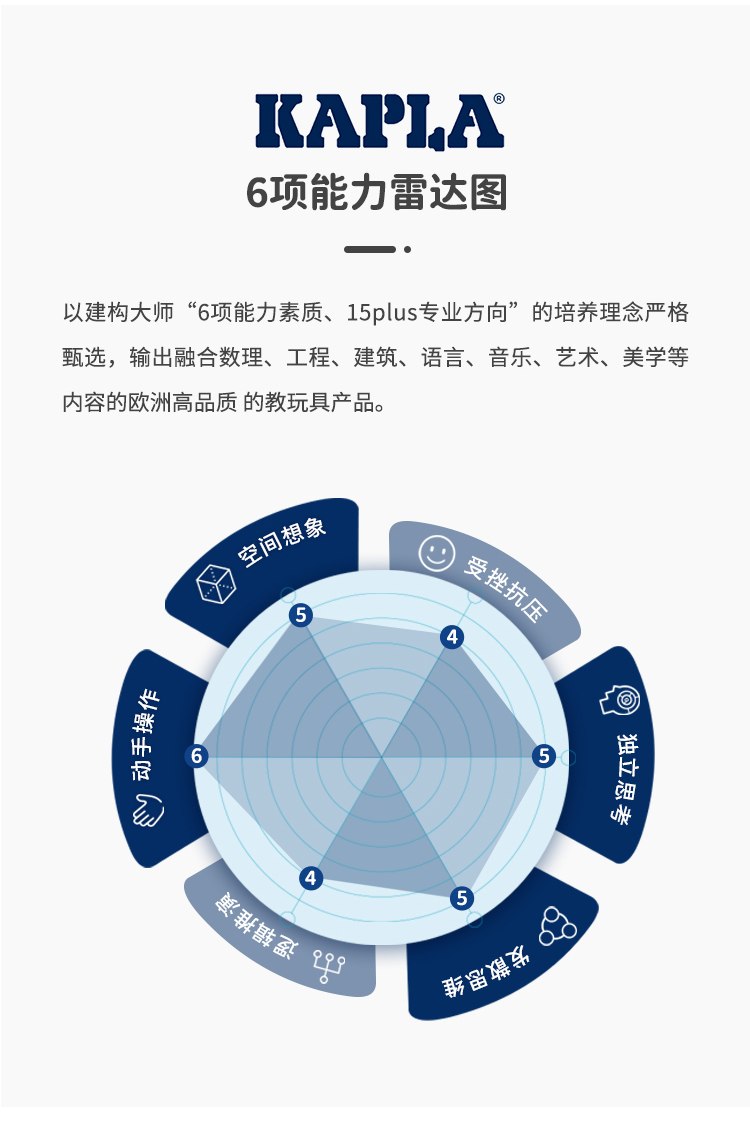 法国kapla积木拼搭启蒙儿童益智玩具建构片空间大师思维训练教具(图16)