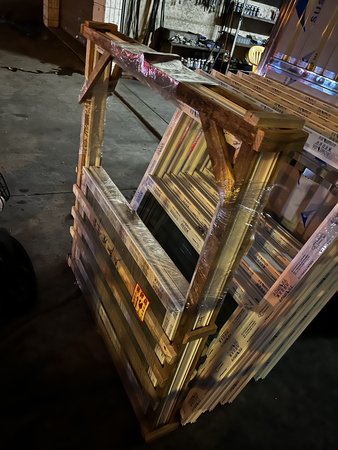 广东佛山厂家直销塑钢推拉窗平开窗纱窗定制尺寸工厂宿舍出租房用(图8)