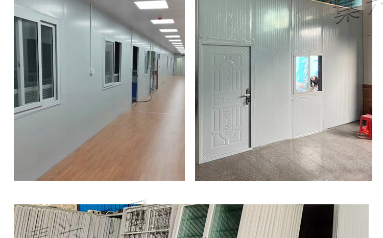 佛山塑钢窗防盗一体窗彩钢夹心板活动板房卡口左右推拉式大量现货(图23)