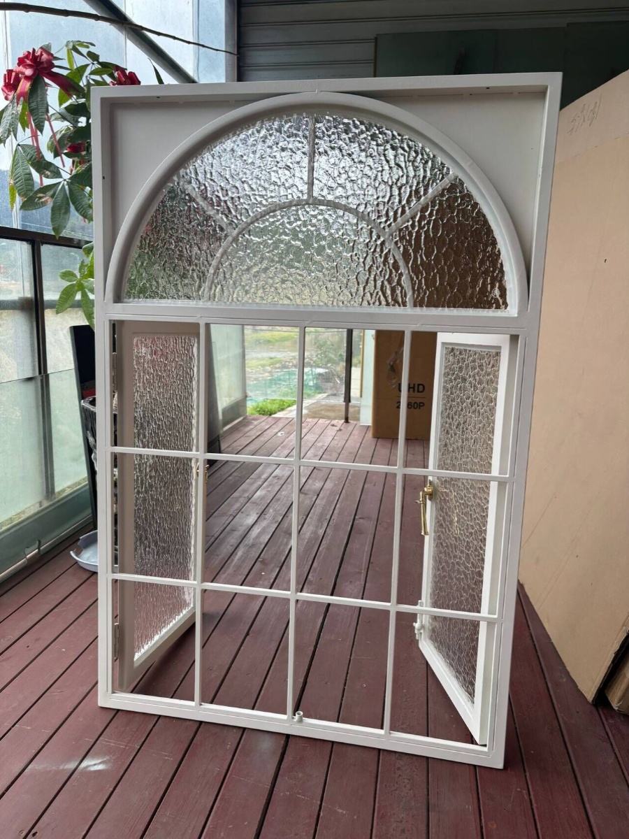 法式窗户塑钢窗户室内窗户三层隔音玻璃窗户铁窗卧室窗户内窗白色(图4)