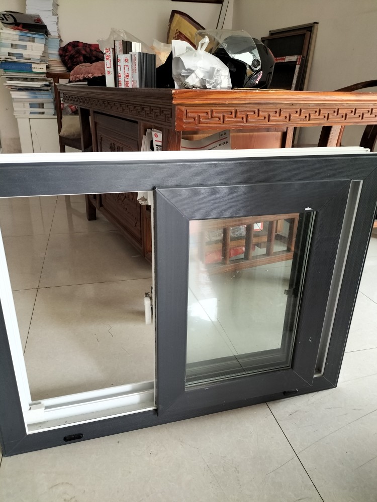 海螺型材塑钢推拉窗扇平开窗扇平开门扇推拉门扇(图1)