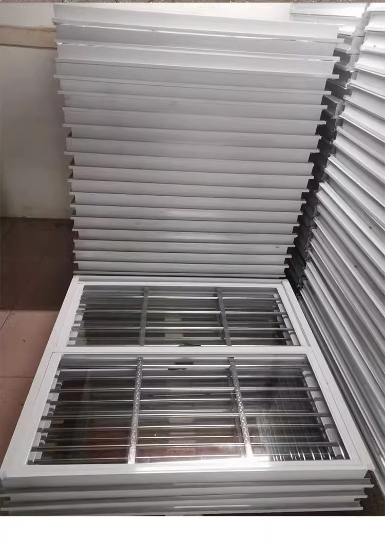 塑钢窗集装箱活动板房窗户雅致房移动板房窗快拼箱推拉窗安装爆款(图6)