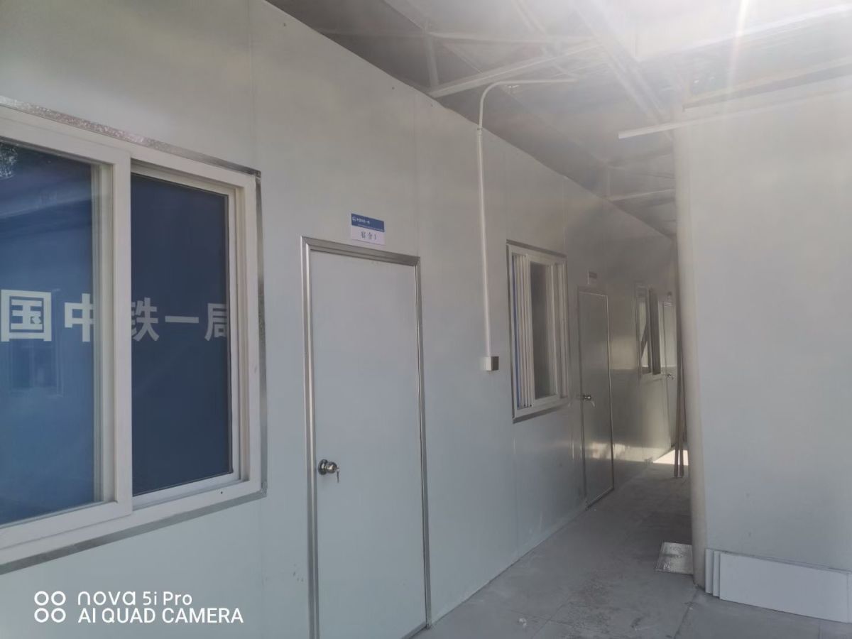 塑钢pvc窗户活动板房门窗集装箱净化车间夹心板用窗户(图14)