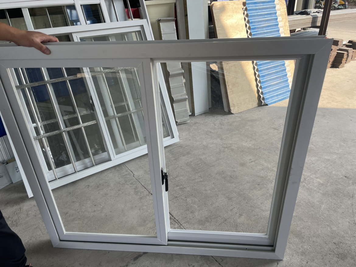 广东佛山厂家 直销 塑钢窗集装箱厂房活动板房带防盗网一体窗户(图6)