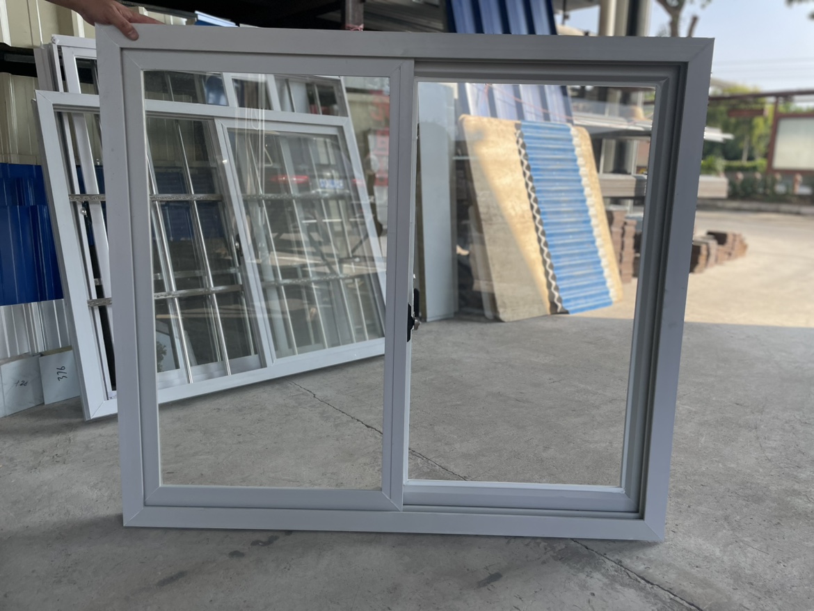 广东佛山厂家 直销 塑钢窗集装箱厂房活动板房带防盗网一体窗户(图5)